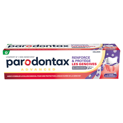 Dentifrice PARODONTAX renforce et protège Blancheur 75ml