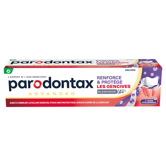 Dentifrice PARODONTAX renforce et protège Blancheur 75ml