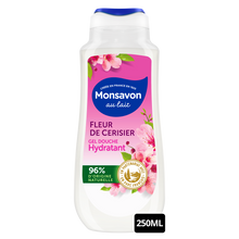 Gel douche hydratant MONSAVON fleur de cerisier 250ml
