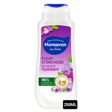 Gel douche hydratant MONSAVON orchidée 250ml
