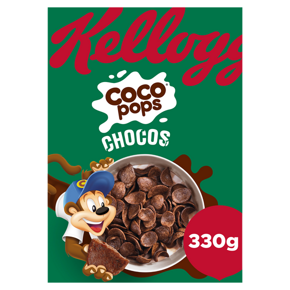 Céréales COCO POPS chocos Kellogg's, paquet 330g