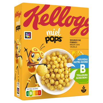 Céréales Miel Pops KELLOGG'S - 330g