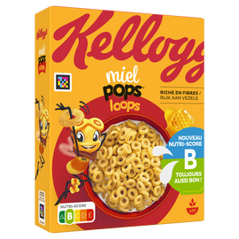 Céréales Miel Pops Loops KELLOGG'S - 330g