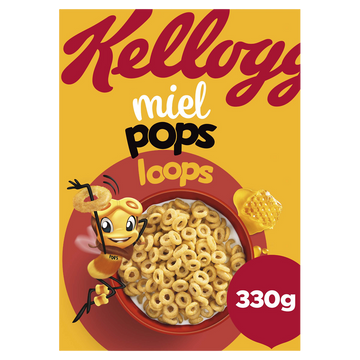 Céréales Miel Pops Loops KELLOGG'S - 330g