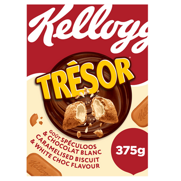 Céréales TRESOR speculoos Kellogg's, paquet 375g