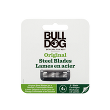 Lames de rasoir Original Homme BULLDOG - x4