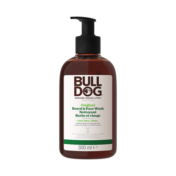 Shampooing 2 en 1 barbe & visage BULLDOG 300ml