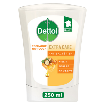 Recharge No Touch Extra Care Miel & Beurre de Karité DETTOL 250ml