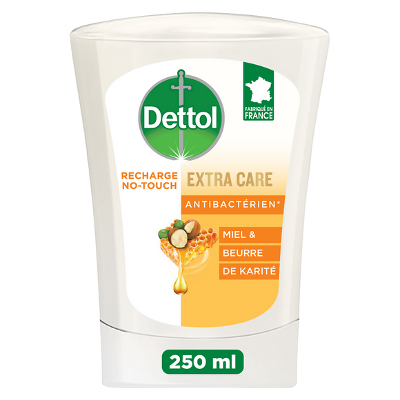 Recharge No Touch Extra Care Miel & Beurre de Karité DETTOL 250ml