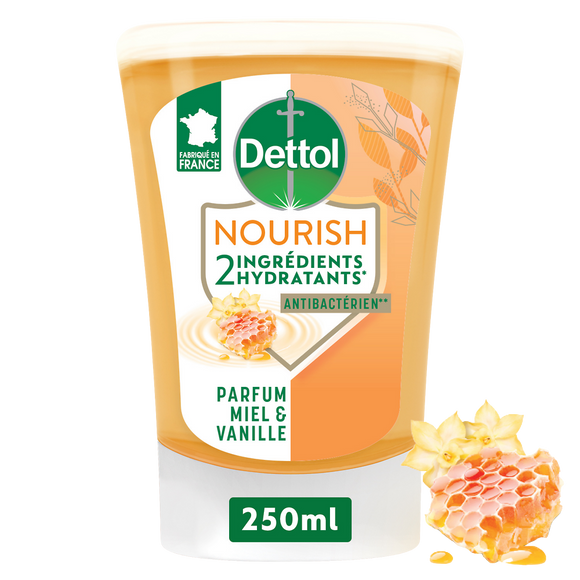 Recharge Savon Liquide Mains Miel & Beurre De Karité - DETTOL - 250ml