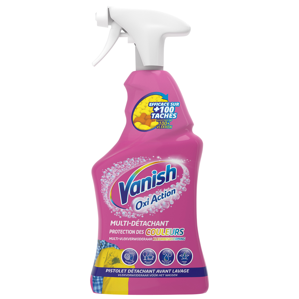 Détachant avant lavage Oxy Action VANISH, pistolet de 750ml