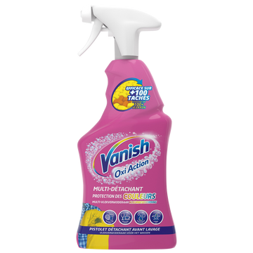 Détachant avant lavage Oxy Action VANISH, pistolet de 750ml