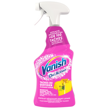 Détachant avant lavage Oxy Action VANISH, pistolet de 750ml