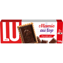 Biscuits petit beurre chocolat noir Petit Ecolier LU - Paquet de 150g