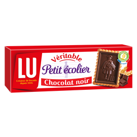 Biscuits petit beurre chocolat noir Petit Ecolier LU - Paquet de 150g
