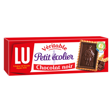 Biscuits petit beurre chocolat noir Petit Ecolier LU - Paquet de 150g