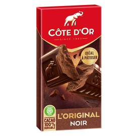 Chocolat noir L'Original COTE D'OR - Tablette de 200g