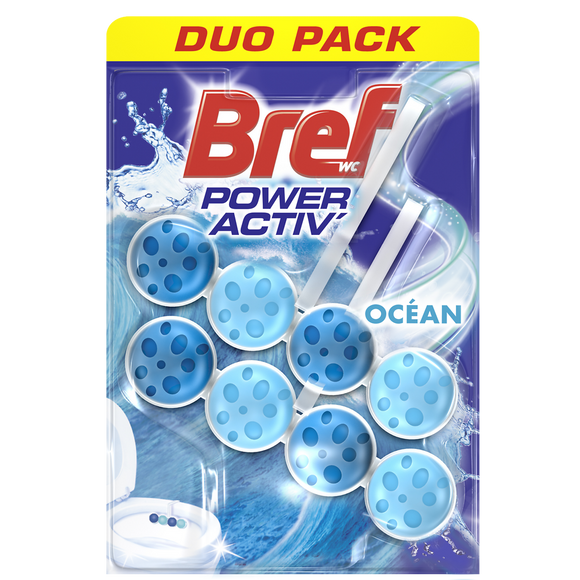 Bloc wc power activ' ocean duopack BREF WC - 2X50g