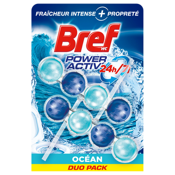 Bloc wc power activ' ocean duopack BREF WC - 2X50g