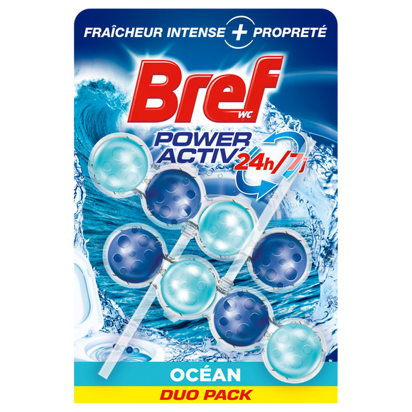 Bloc wc power activ' ocean duopack BREF WC - 2X50g