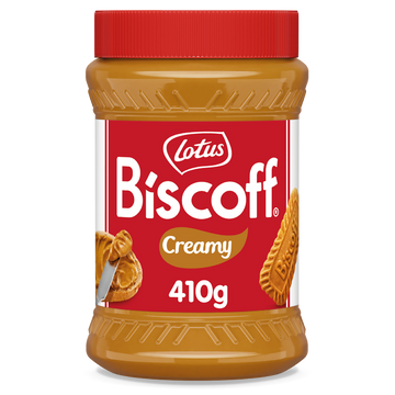 Biscoff Speculoos à tartiner creamy LOTUS, 410g