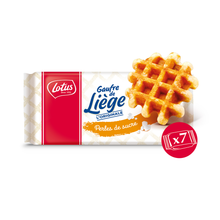 Gaufre de Liège perles de sucre Lotus - x7 sachets - Le paquet de 315g