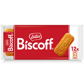 Biscuits original spéculoos à emporter LOTUS, paquet 2x12, 186g