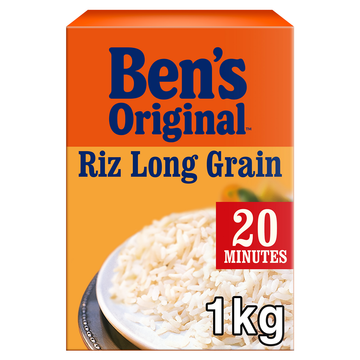 Riz Long grain tradition 20min BEN'S ORIGINAL - Vrac 1kg