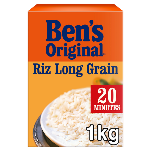 Riz Long grain tradition 20min BEN'S ORIGINAL - Vrac 1kg