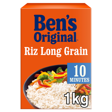 Riz Long grain cuisson rapide 10min BEN'S ORIGINAL - Vrac 1kg