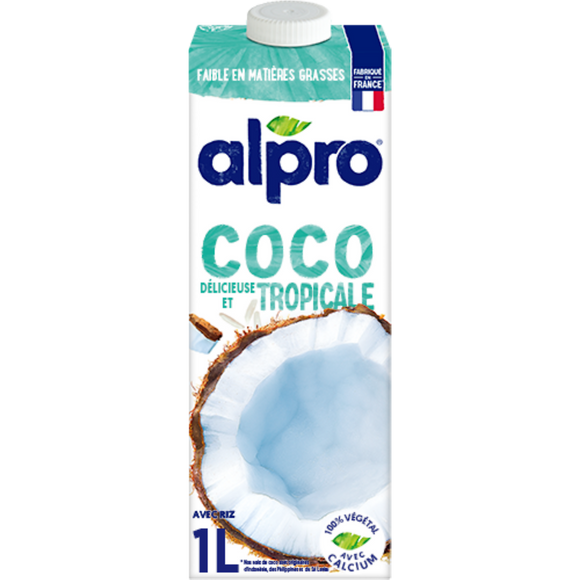 Boisson végétale lait de coco ALPRO -brique 1l