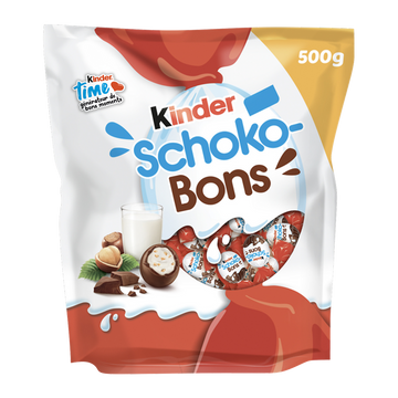Oeufs chocolat Schokobons KINDER, sachet de 500g