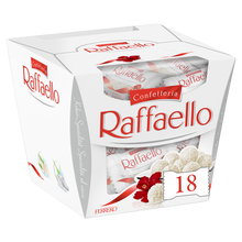 Confiserie chocolat Ballotin Bouchées noix de coco amandes RAFFAELLO -180g