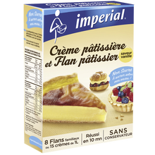 Crème pâtissière et flan pâtissier vanille IMPERIAL, 800g