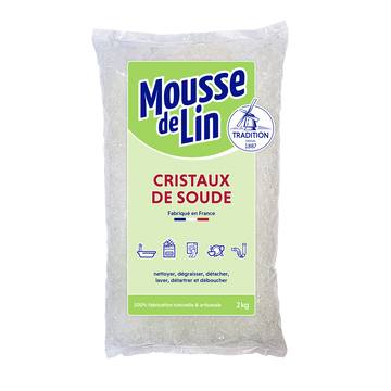 Cristaux de soude MOUSSE DE LIN TRADITION sachet 2kg