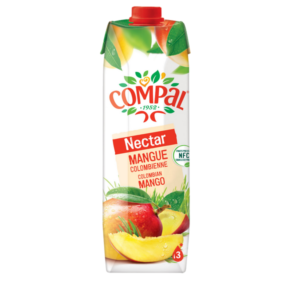 Pur jus de mangue de Colombie 1 litre