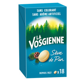 Bonbons à la sève de pin LA VOSGIENNE, 36g