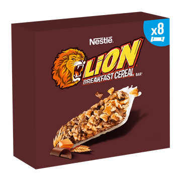 Barres céréales LION 8x25g