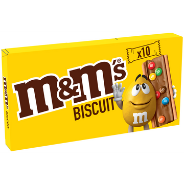 Biscuit chocolat M&M's, x10 198g