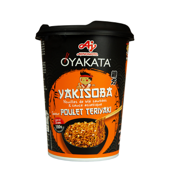 Nouilles sautées Yakisoba poulet teriyaki OYAKATA 96G