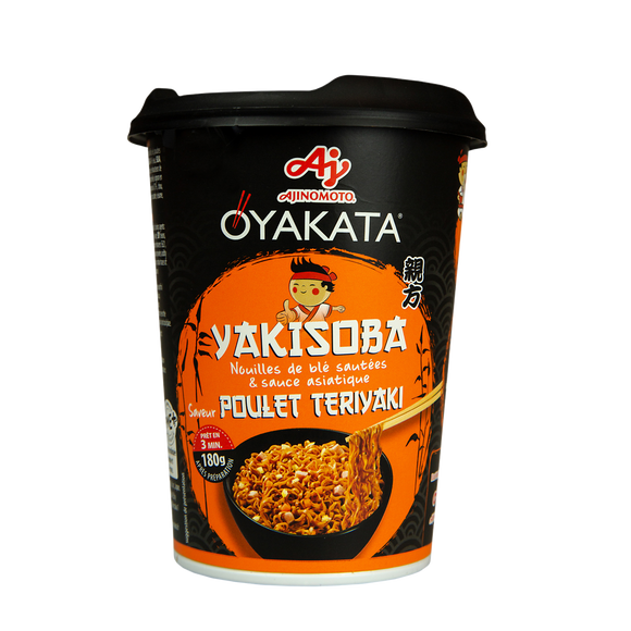 Nouilles sautées Yakisoba poulet teriyaki OYAKATA 96G