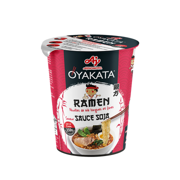 Ramen sauce soja OYAKATA en cup 63G