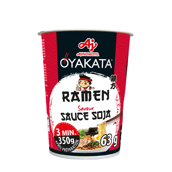 Ramen sauce soja OYAKATA en cup 63G