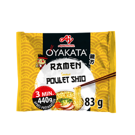 Ramen poulet shio OYAKATA en sachet 83G
