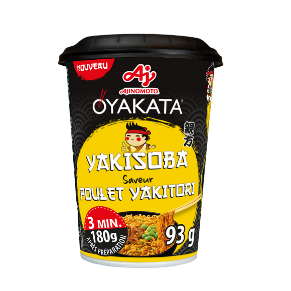 Nouilles sautées Yakisoba Poulet Yakitori OYAKATA 93g
