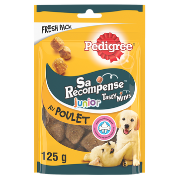 Friandises chiot Sa Récompense Tasty Minis au poulet PEDIGREE - 125g