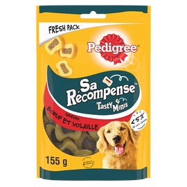 Friandises chien Sa Récompense Tasty Minis au boeuf volaille PEDIGREE- 155g
