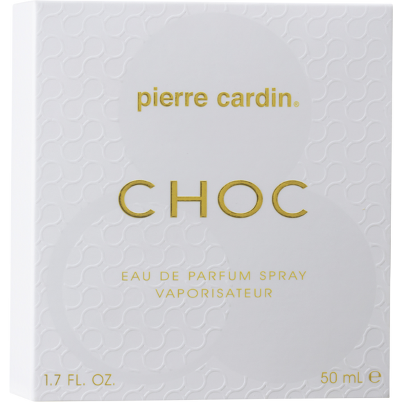 Eau de parfum choc PIERRE CARDIN, vaporisateur de 50ml