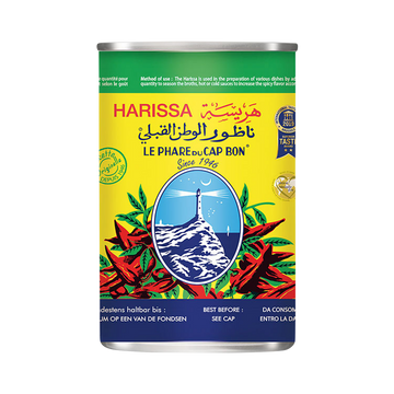 Harissa sauce piquante LE PHARE DU CAP BON boîte 1/6 135g