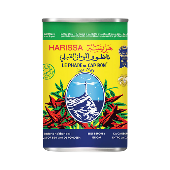 Harissa sauce piquante LE PHARE DU CAP BON boîte 1/6 135g